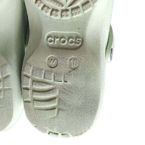Crocs Classic Platform Clogs Lime Green Sz 10 Outdoor Beach Summer Festival - Picture 13 of 13